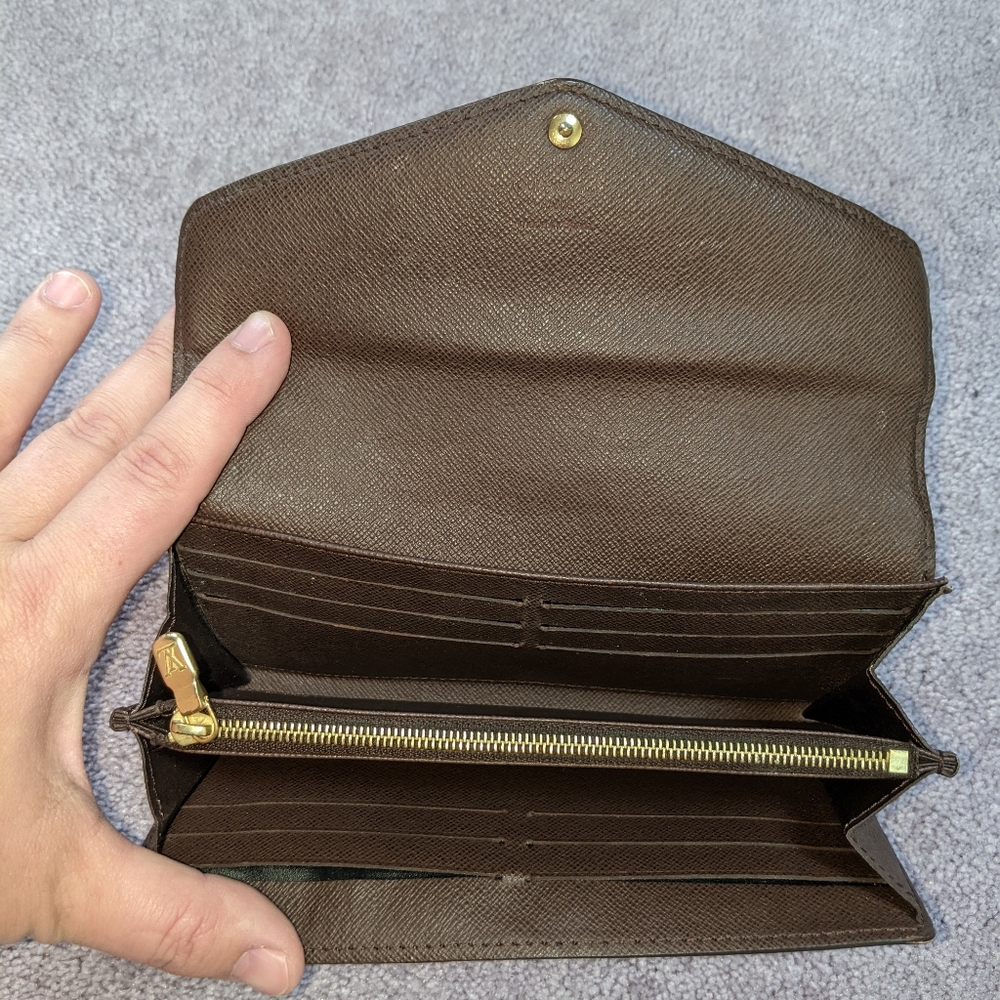 Louis Vuitton Damir Ebene Sarah Wallet - Picture 7 of 8